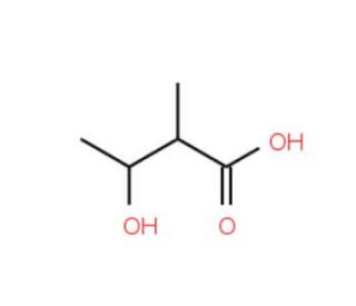 3-Hydroxy-2-methylbutanoic Acid (CAS 473-86-9) - chemical structure image