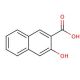 3-Hydroxy-2-naphthoic acid (CAS 92-70-6) - chemical structure image
