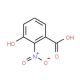 3-Hydroxy-2-nitrobenzoic acid (CAS 602-00-6) - chemical structure image