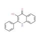 3-Hydroxy-2-phenyl-4(1H)-quinolinone (CAS 31588-18-8) - chemical structure image