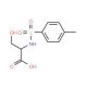 3-Hydroxy-2-(toluene-4-sulfonylamino)-propionic acid - chemical structure image