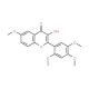 3-Hydroxy-2′,4′,5′,6-tetramethoxyflavone - chemical structure image