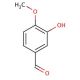 3-Hydroxy-4-methoxybenzaldehyde (CAS 621-59-0) - chemical structure image