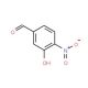 3-Hydroxy-4-nitrobenzaldehyde (CAS 704-13-2) - chemical structure image