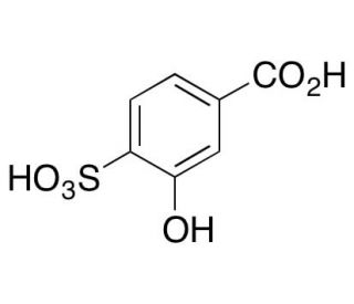 3-Hydroxy-4-sulfobenzoic Acid Potassium Salt (CAS 411224-30-1) - chemical structure image