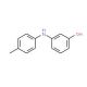 3-Hydroxy-4′-methyldiphenylamine (CAS 61537-49-3) - chemical structure image