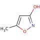 3-Hydroxy-5-methylisoxazole (CAS 10004-44-1) - chemical structure image