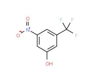 3-Hydroxy-5-nitrobenzotrifluoride (CAS 349-57-5) - chemical structure image