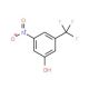 3-Hydroxy-5-nitrobenzotrifluoride (CAS 349-57-5) - chemical structure image