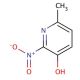 3-Hydroxy-6-methyl-2-nitropyridine (CAS 15128-90-2) - chemical structure image
