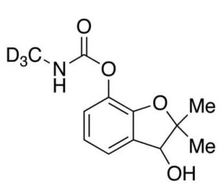 3-Hydroxy Carbofuran-d3 - chemical structure image
