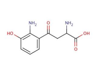 3-Hydroxy-DL-kynurenine (CAS 2147-61-7) - chemical structure image