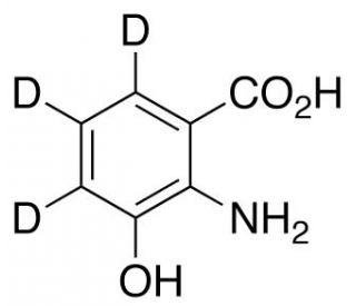3-Hydroxyanthranilic Acid-d3 (CAS 1794970-56-1) - chemical structure image