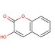 3-Hydroxycoumarin (CAS 939-19-5) - chemical structure image