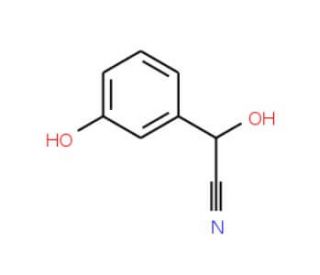 3-Hydroxymandelonitrile (CAS 53313-95-4) - chemical structure image