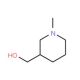 3-(Hydroxymethyl)-1-methylpiperidine (CAS 7583-53-1) - chemical structure image