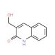 3-(Hydroxymethyl)-1H-quinolin-2-one (CAS 90097-45-3) - chemical structure image