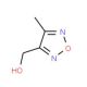 3-(Hydroxymethyl)-4-methyl-1,2,5-oxadiazole - chemical structure image