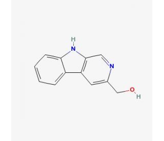 3-Hydroxymethyl-&beta;-carboline (CAS 65474-79-5) - chemical structure image