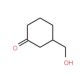 3-(Hydroxymethyl)cyclohexanone (CAS 21996-61-2) - chemical structure image