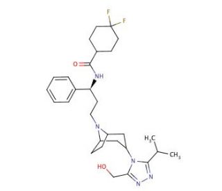 3-Hydroxymethyl Maraviroc - chemical structure image