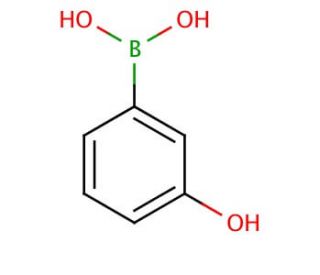 3-Hydroxyphenylboronic acid (CAS 87199-18-6) - chemical structure image