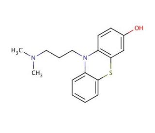 3-Hydroxypromazine - chemical structure image