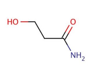 3-Hydroxypropionamide (CAS 2651-43-6) - chemical structure image