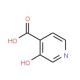 3-Hydroxypyridine-4-carboxylic acid (CAS 10128-71-9) - chemical structure image