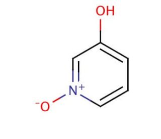 3-Hydroxypyridine N-oxide (CAS 6602-28-4) - chemical structure image