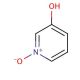 3-Hydroxypyridine N-oxide (CAS 6602-28-4) - chemical structure image