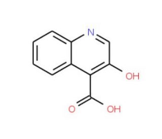3-hydroxyquinoline-4-carboxylic acid (CAS 118-13-8) - chemical structure image