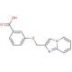 3-(imidazo[1,2-a]pyridin-2-ylmethoxy)benzoic acid - chemical structure image