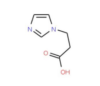 3-Imidazol-1-yl-propionic acid (CAS 18999-45-6) - chemical structure image