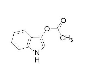 3-Indoxyl-3-acetate (CAS 608-08-2) - chemical structure image