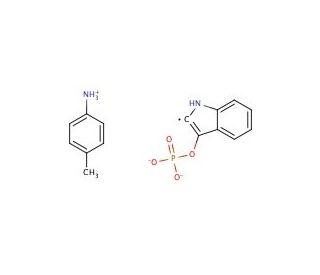 3-Indoxyl Phosphate, Di-p-Toluidinium Salt - chemical structure image