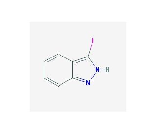 3-Iodo-1H-indazole (CAS 66607-27-0) - chemical structure image