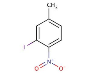 3-Iodo-4-nitrotoluene (CAS 52488-29-6) - chemical structure image