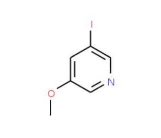 3-Iodo-5-methoxy-pyridine (CAS 873302-36-4) - chemical structure image
