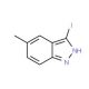 3-Iodo-5-methyl-1H-indazole (CAS 885518-92-3) - chemical structure image