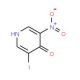3-Iodo-5-nitropyridin-4-ol - chemical structure image