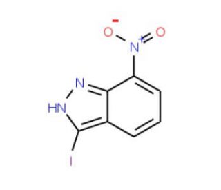 3-Iodo-7-nitroindazole (CAS 864724-64-1) - chemical structure image