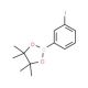 3-Iodophenylboronic acid pinacol ester (CAS 408492-28-4) - chemical structure image