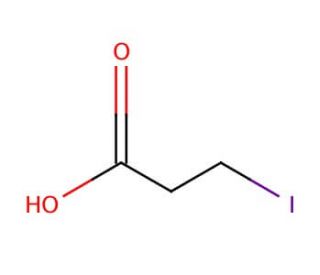 3-Iodopropionic acid (CAS 141-76-4) - chemical structure image
