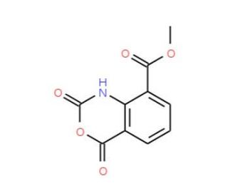 3-Isatoic anhydride carboxylic acid methyl ester (CAS 886362-85-2) - chemical structure image