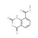 3-Isatoic anhydride carboxylic acid methyl ester (CAS 886362-85-2) - chemical structure image