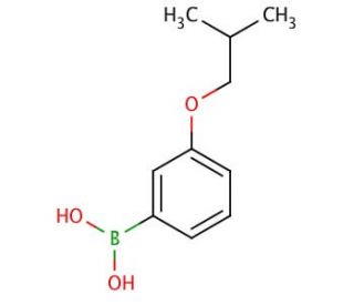 3-Isobutoxyphenylboronic acid (CAS 849052-21-7) - chemical structure image