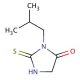 3-isobutyl-2-mercapto-3,5-dihydro-4H-imidazol-4-one - chemical structure image