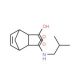 3-Isobutylcarbamoyl-bicyclo[2.2.1]hept-5-ene-2-carboxylic acid - chemical structure image