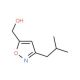 (3-Isobutylisoxazol-5-yl)methanol (CAS 71502-42-6) - chemical structure image